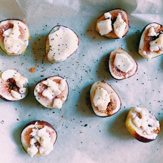 Fig & Honey Goat Cheese Bites - Recipe photo by thefigjar