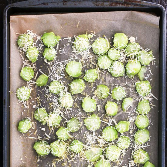 Cheesy Broccoli Chips - Recipe photo by cheap-recipe-blog