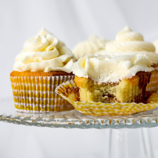 Gluten Free Marble Cupcakes - Recipe photo by Bakes and Blunders