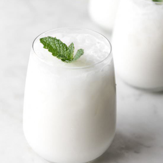 coconut rum julep - Recipe photo by withspice