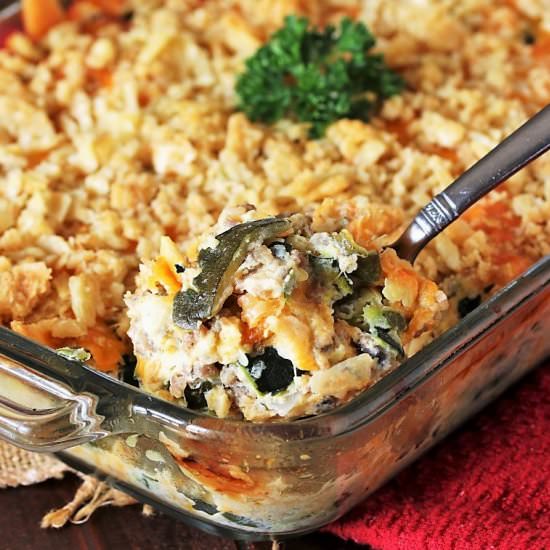 Zucchini & Sausage Casserole - Recipe photo by thekitchenismyplayground