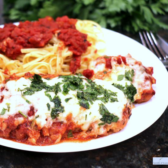 The Very Best Chicken Parmigiana - Recipe photo by Sprinkleofsesame