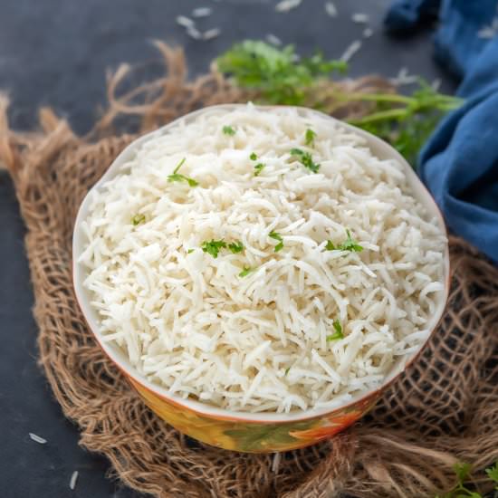Instant Pot Basmati Rice - Recipe photo by Whiskaffair