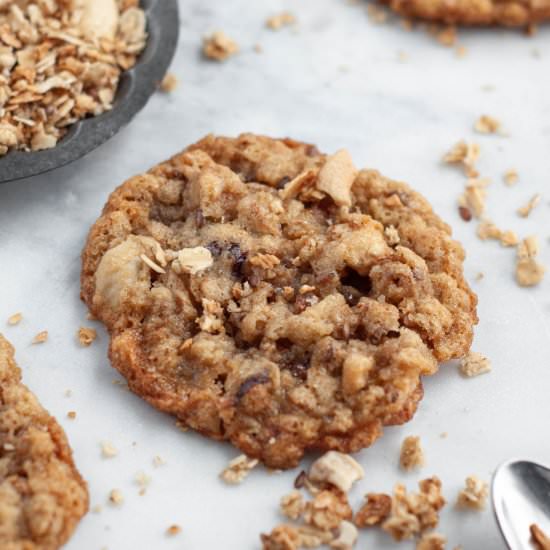 Gluten Free Granola Cookies - Recipe photo by sweetrusticbakes