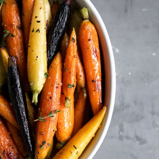 Honey Glazed Carrots - Recipe photo by theforkedspoon