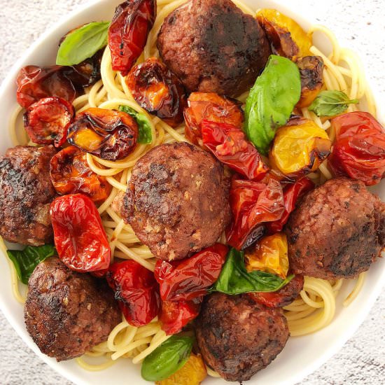 Beyond Beef Meatballs - Recipe photo by notnotnutritious
