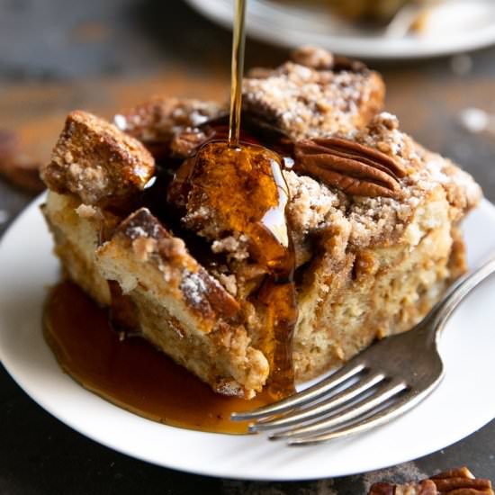 Pumpkin French Toast - Recipe photo by theforkedspoon