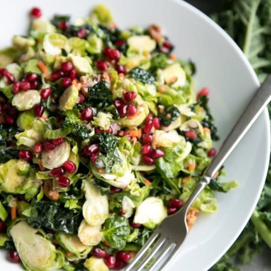 Brussels Sprout Salad - Recipe photo by theforkedspoon