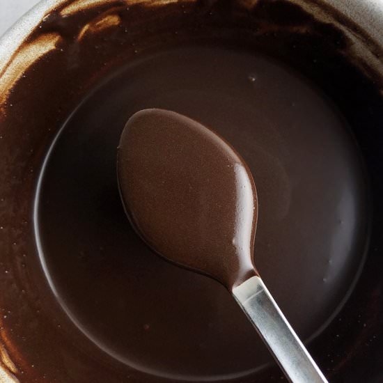 Brown Butter Chocolate Syrup - Recipe photo by notnotnutritious