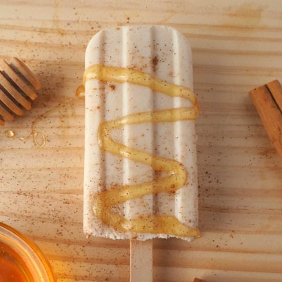 Cinnamon, honey and kefir popsicles - Recipe photo by Keep Calm and Eat Ice Cream