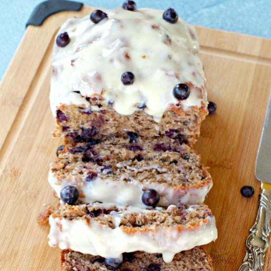 Saskatoon Berry Loaf - Recipe photo by Food Meanderings