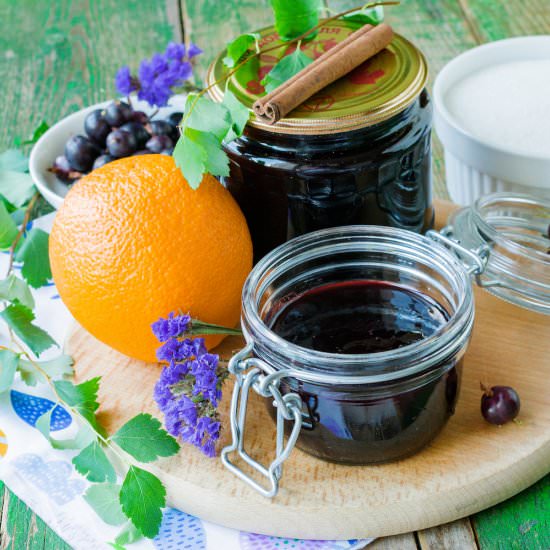 Gooseberries Oranges Jam - Recipe photo by niftyrecipe