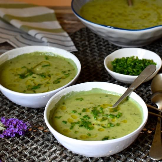 Cucumber gazpacho - Recipe photo by mama ia blog