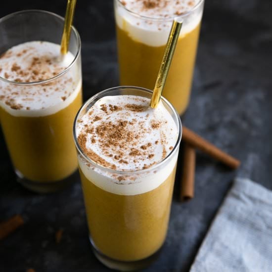Pumpkin Smoothie - Recipe photo by theforkedspoon
