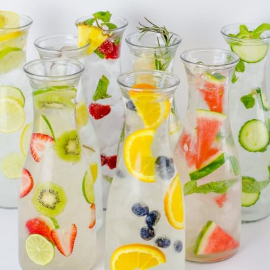 Fruit Infused Water Recipes - Recipe photo by wholefully