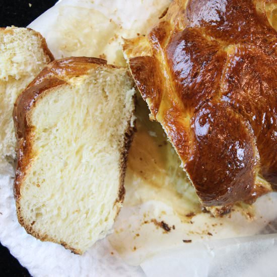 Challah bread - Recipe photo by hornoMX