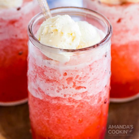 Homemade Slushie Floats - Recipe photo by amandascookin