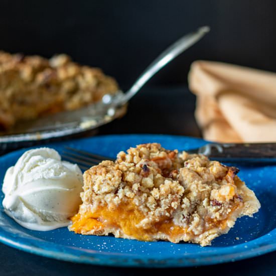Apricot Pie - Recipe photo by BinkysCulinaryCarnival