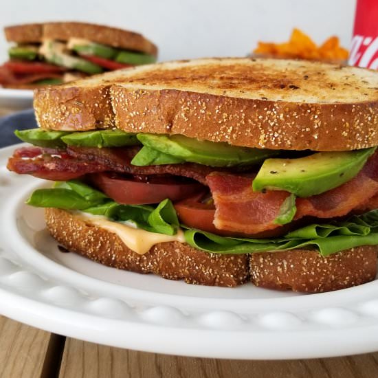 BLTA - Recipe photo by amandacooksandstyles