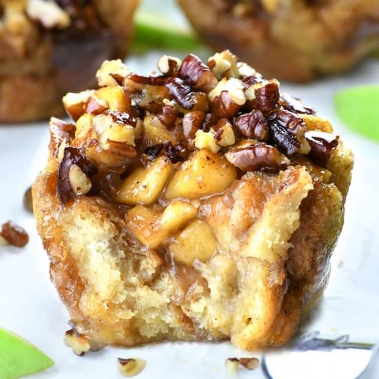 Apple Pecan French Toast Cups - Recipe photo by omgchocolatedesserts