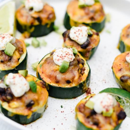 Veggie Zucchini Taco Bites - Recipe photo by mymoderncookery