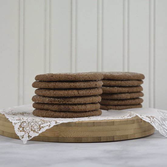 Chocolate Sugar Cookies - Recipe photo by agourmetfoodblog