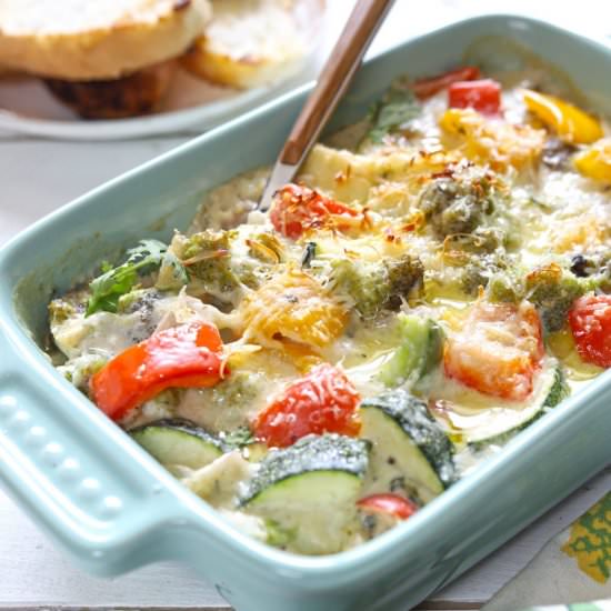 Creamy Vegetable Bake - Recipe photo by Funfoodandfrolic