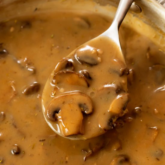 Mushroom Gravy - Recipe photo by TheCozyCook