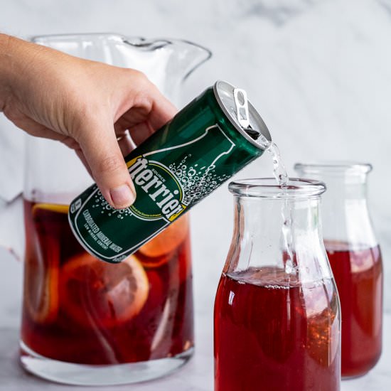 Virgin Summertime Sangria - Recipe photo by Aredspatula