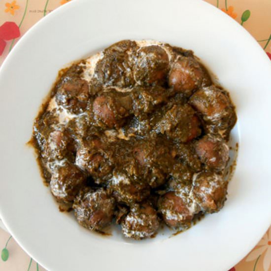 Palak Kofta Curry - Recipe photo by Mytastybuds