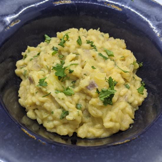 Roasted Golden Beets Risotto - Recipe photo by VeggieMashups