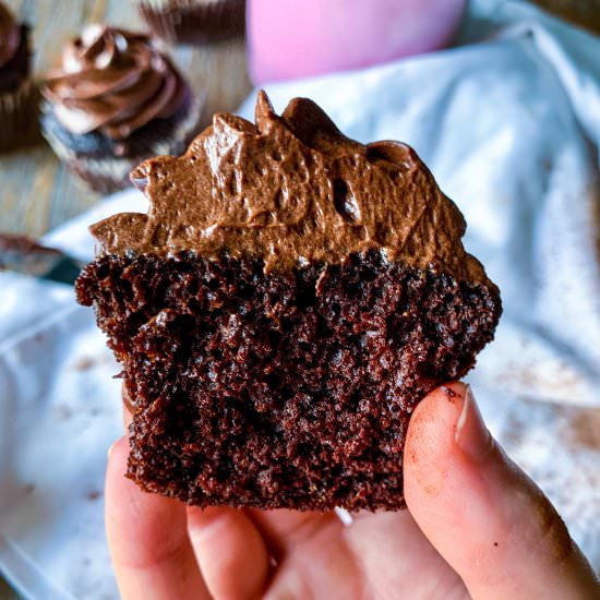 Best Soft Moist Chocolate Cupcakes - Recipe photo by allstarbaking