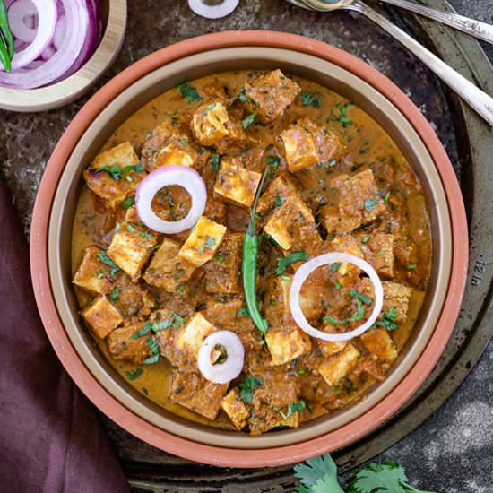 Tawa Paneer Masala - Recipe photo by Mytastybuds