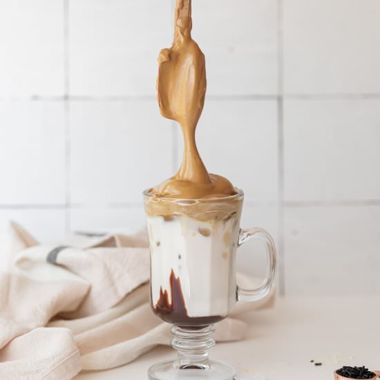 Malted Mocha Dalgona Coffee - Recipe photo by chocolatesandchai
