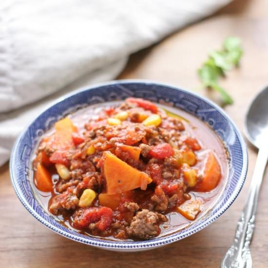 Easy Weeknight Hamburger Soup - Recipe photo by eatsbyapril