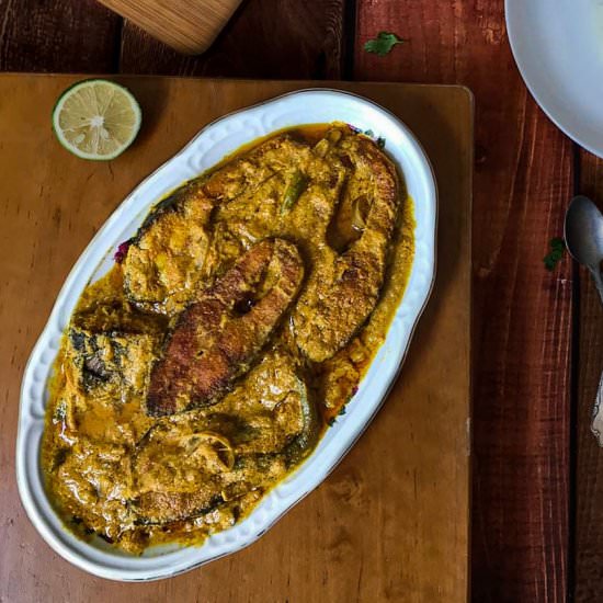 Rohu Dum/Dumpukht - Recipe photo by TheEpicureanfeast