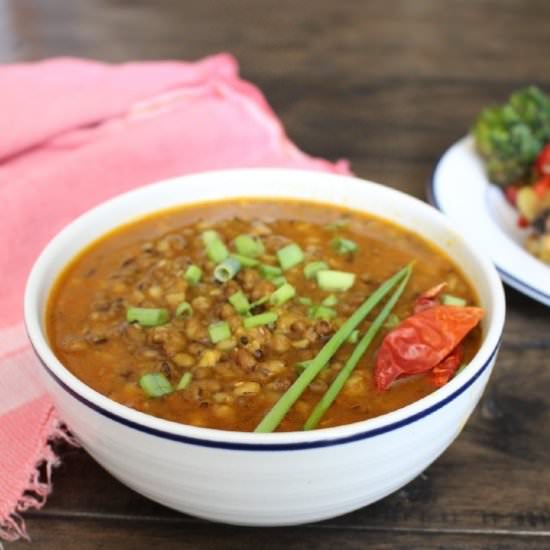 Instant Pot Green Moong Dal Lentils - Recipe photo by Warrior In The Kitchen