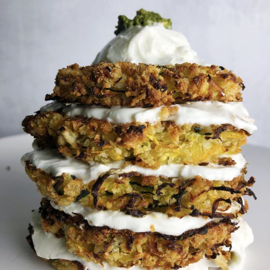 Baked Zucchini Fritters - Recipe photo by notnotnutritious
