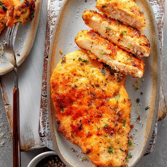 Parmesan Crusted Chicken - Recipe photo by Chefjar