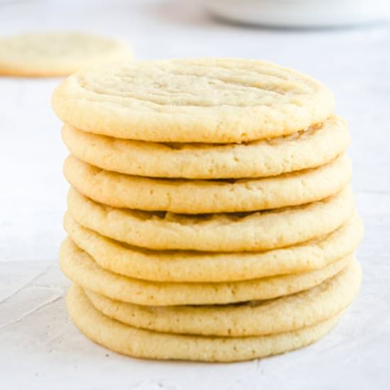 Soft and Chewy Sugar Cookies - Recipe photo by cookiedoughdiaries