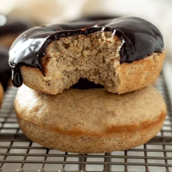 Baked Banana Donuts - Recipe photo by parsleyandicing