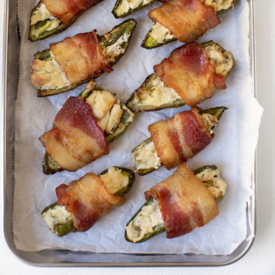 Dairy-Free Jalapeno Poppers - Recipe photo by travelingspiceco