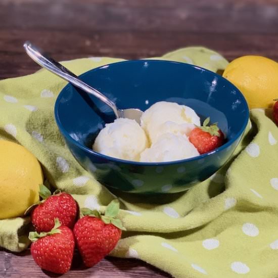 Whole Lemon Sherbet - Recipe photo by scotch_scones