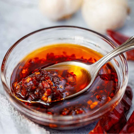HOW TO MAKE CHILI OIL - Recipe photo by ohmyfoodrecipes