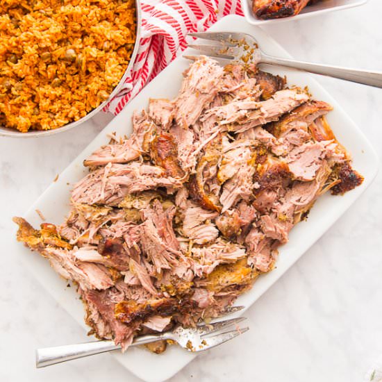 Pernil (Roast Pork Shoulder) - Recipe photo by senseandedibility