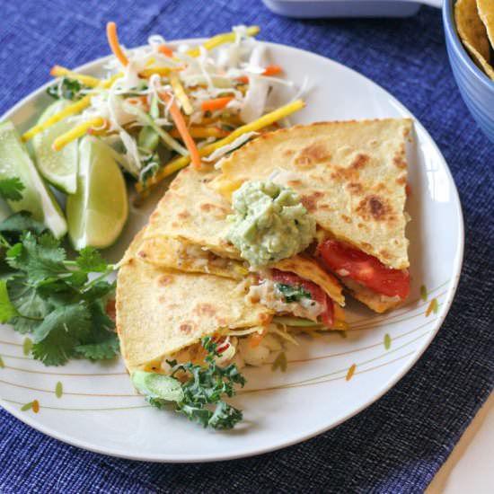 Simple Haddock Quesadillas - Recipe photo by eatsbyapril