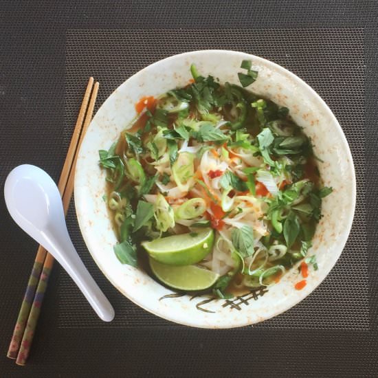 Pressure-Cooker Pho Ga - Recipe photo by Flipped-Out Food