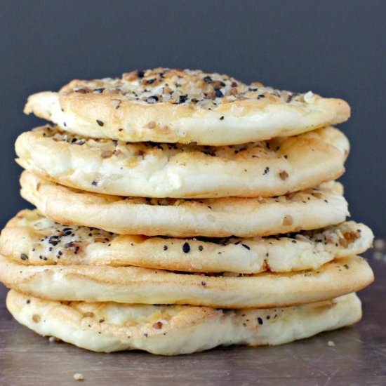 Everything Bagel Cloud Bread - Recipe photo by Food Meanderings