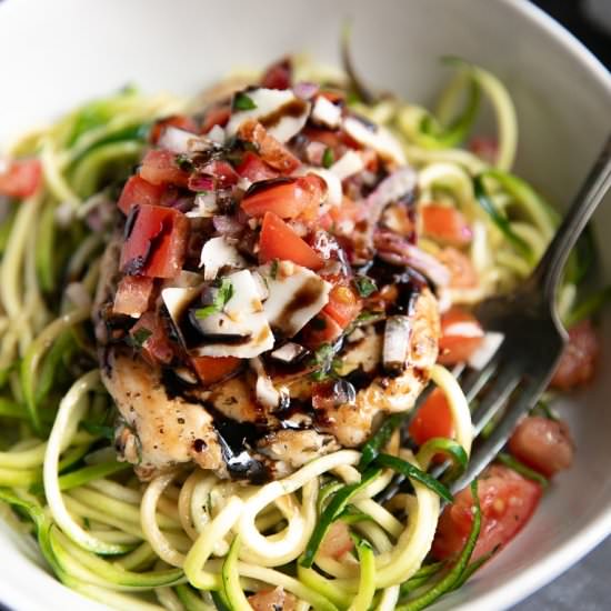 Bruschetta Chicken - Recipe photo by theforkedspoon