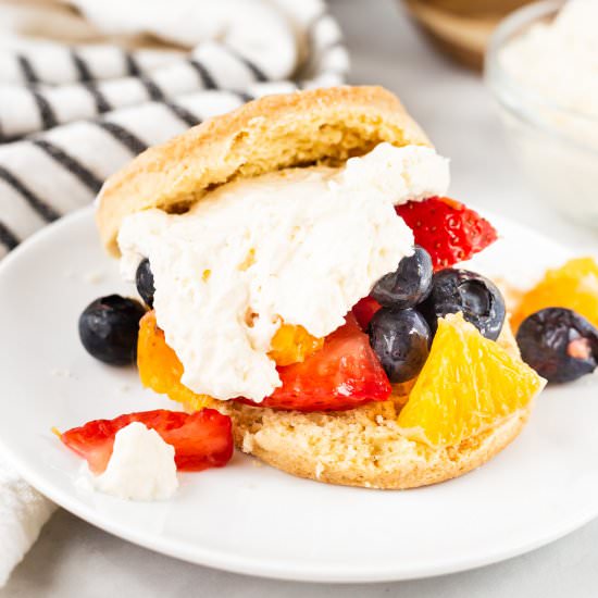 Orange Berry Shortcakes - Recipe photo by SugarSpicesLife